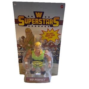 WWE WWF Mattel Mr Perfect Curt Hennig Superstars Series 6 Walmart Exclusive New